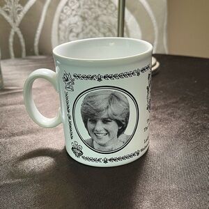 1981 Royal Wedding Commemoration Coffee Mug